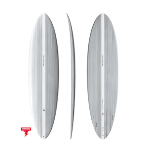 HARLEY INGLEBY | TOLHURST MID 6 7'6" THUNDERBOLT RED FCS II 47.9L - WHITE