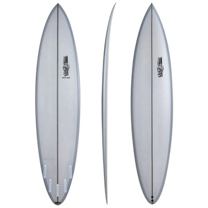 Js Industries: JS MOTHER TRUCKER 8'0" PU FUTURES 50.1L - STORM GREY