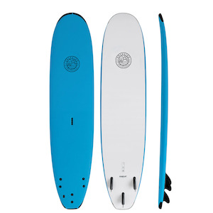 Full Price For Bold Sale: GNARALOO SCHOOLIE 8'4" SOFTBOARD 93L - BLUE