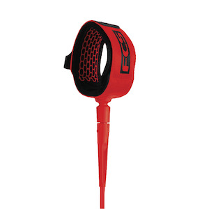 FCS ALL ROUND ESSENTIAL LEASH 6'0" - CODE RED