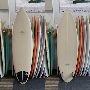Second Hand Surfboards: HC TWIN PIN 6'6" PU FUTURES 42.5L