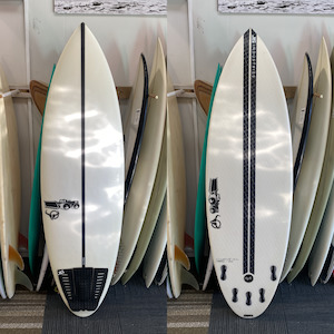 Second Hand Surfboards: JS BULLSEYE 5'11" EPS/EPOXY FCS II 34.7L