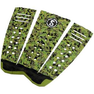 Shortboard Grip: STICKY JOHNSON OFFSHORE GRIP - CAMO/BLACK