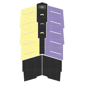 Shortboard Grip: O&E DAKODA WALTERS 5 PIECE CENTRE DECK PAD - MULTI