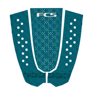 Shortboard Grip: FCS T-3 ECO 3PC GRIP/TRACTION - TIDAL TEAL