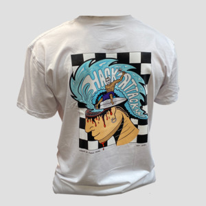 Lords Of Kook Town: LORDS OF KOOKTOWN HACKATTACK TEE - WHITE