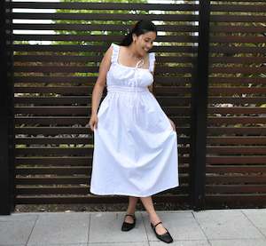 made: Ellie frill dress - LONG or SHORT