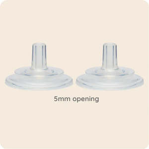Subo: Subo Straw - Clear - 5mm 2pk