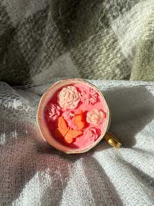 Scented teacup candle