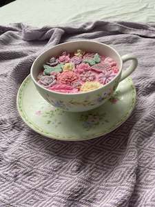Scented teacup candle