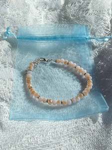 Beaded bracelet | Pink