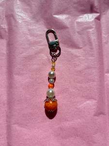 Mini clip keychain | Orange