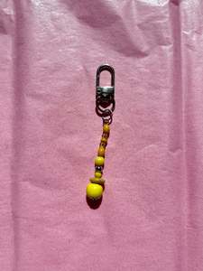 Mini clip keychain | Yellow