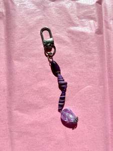 Mini Clip Keychain | Purple