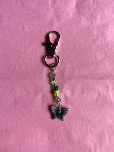 Keychains Bag Charms: Mini clip keychain | Green
