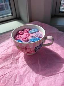 Upcycled Teacup Candle