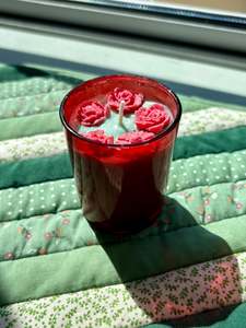 Upcycled Christmas Candle