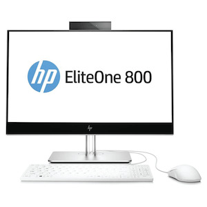 All In One Desktops: HP EliteOne 800 G3 AIO i5 7500 3.4GHz 8GB 500GB DW 23.8" W10H | 3mth Wty