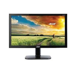 Home Office Monitors: Acer KA240HQ 23.6" 1920x1080 4ms 16:9 VGA DVI Monitor | NO STAND 3mth Wty