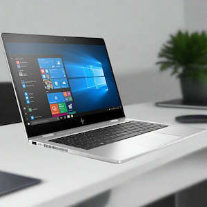 Refurbished Hp Laptops: HP EliteBook X360 830 G6 i5 8365U 1.6GHz 16GB 256GB SSD W11P 13.3" | 1yr Wty
