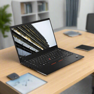 Used Refurbished Laptops: Lenovo ThinkPad X1 Carbon G8 i5 10210U 1.6GHz 8GB 256GB SSD 14" W11P | Wty