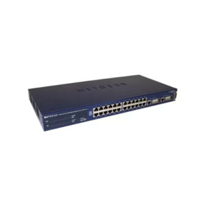 NETGEAR FSM726 24-Port 10/100 Managed Switch + 2 Gbe Combo Ports | Wty