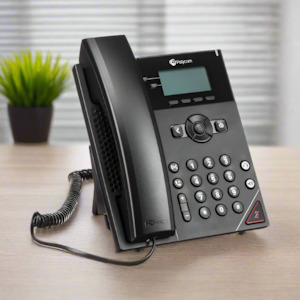 Audio Visual: Polycom VVX 150 2-Line Business VoIP IP Desk Phone PoE | Wty
