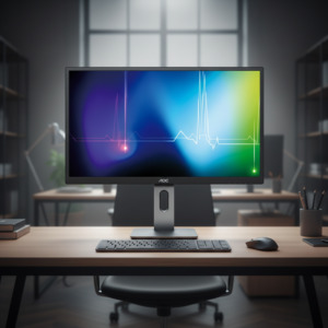 Used Refurbished Monitors: AOC Q27P1B 27" IPS QHD 2560x1440 Monitor HDMI DP DVI VGA USB | Wty