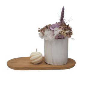 Candles: Swirl Scented Candle