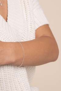 Bracelets: Silver Rolo Bracelet