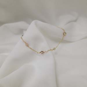 Gold Filled: Mixed Gemstones Bracelet