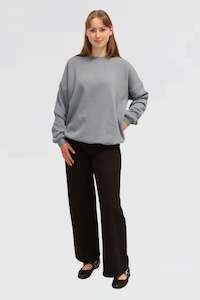 Ranch Drop Sleeve Jumper -  Duck Egg