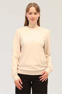 Organic Cotton Sweater - Moon Beam