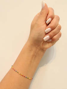 Rainbow Satellite Bracelet