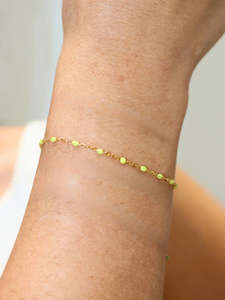 Yellow Satellite Bracelet