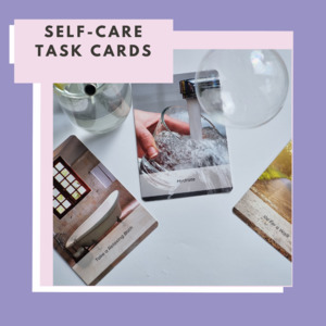 Products: Self Care Task Cards