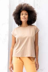 Women's Clothing: Tuesday Tee | Clay