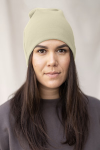 Sale Under 50: Rib Beanie | Green Tea