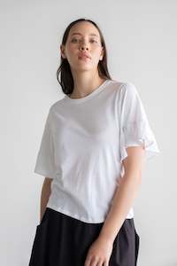 Sale Under 75: Voyage Top | White