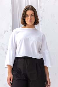 Stockroom Sale: Friday Top | White (XL only)