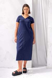 Noah Reversible Dress | Ink