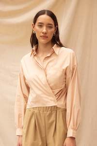 Stockroom Sale: Boxy Shirt | Blush (S/M only)