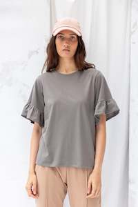 Sale Under 100: Voyage Top | Grey Sage