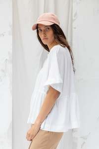 Sale Under 150: Cascade Top | White