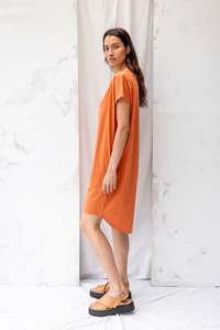 Aw25 Wholesale: Arc Dress | Terracotta