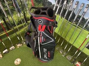 Golf Bags: *New* Big Max Dri-Lite Seven Storm Tech 4-Way Stand Bag