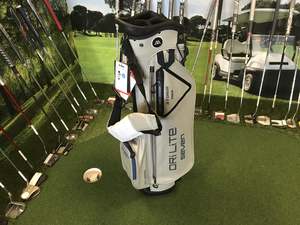 *New* Big Max Dri-Lite Seven Storm Tech Silver 4-Way Stand Bag *No Rain Cover*