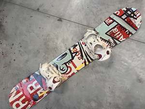 Snowboards With Bindings: Head Rush Rocka 159cm Snowboard With Bindings *Excellent Condition*