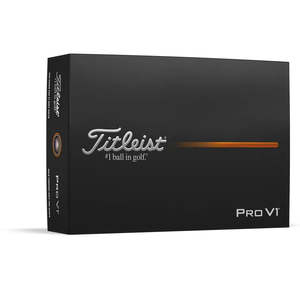 *New* 2025 Titleist Pro V1 12 Pack Golf Balls - White