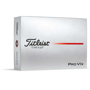 Golf Balls: *New* 2025 Titleist Pro V1x Golf Balls 12 Pack